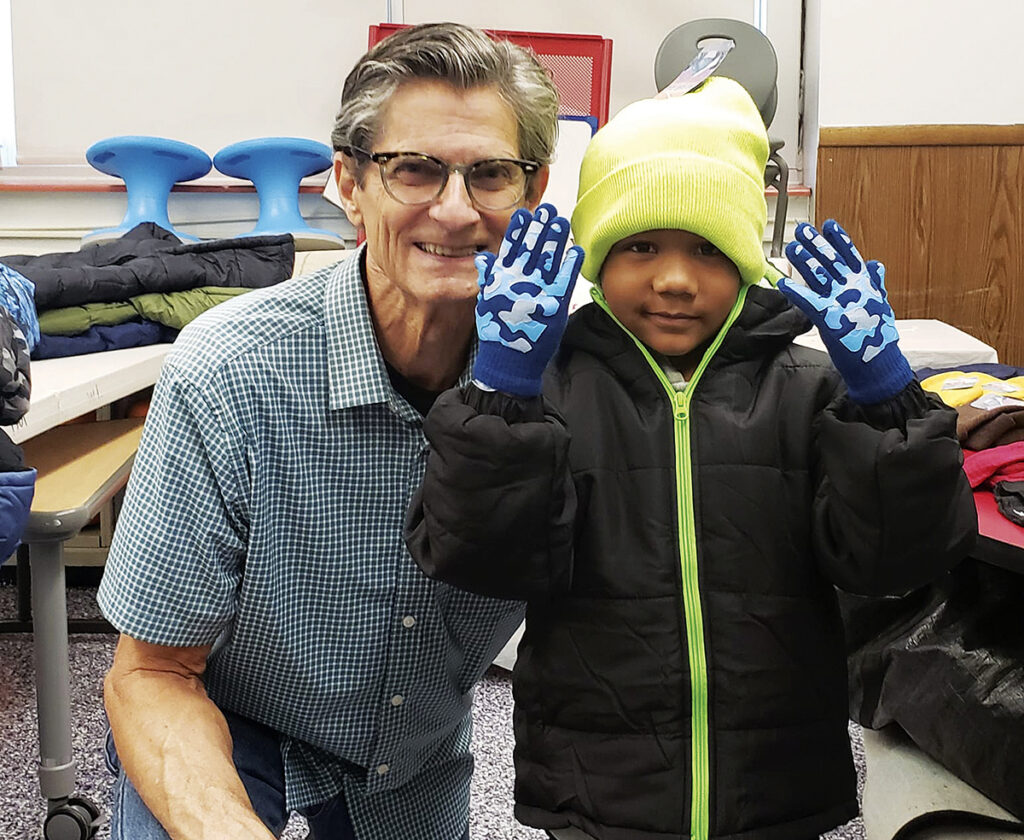 Garry Vaccaro started Warm Coats for Cool Kids in 2020 with his wife Debra.