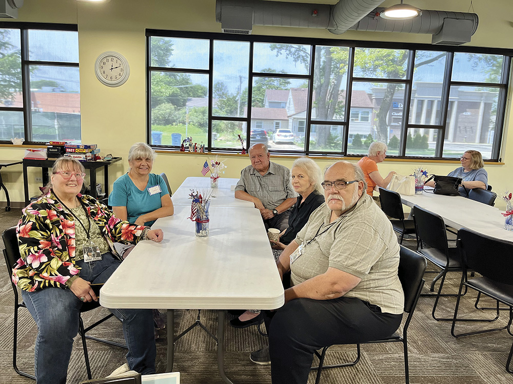 DG Senior Center Photo 1 Lunch Bunch Members of the “Lunch Bunch” enjoy Community Dining each week.