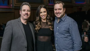 Brian Hicks, Cheryl Scott and Vince Carone