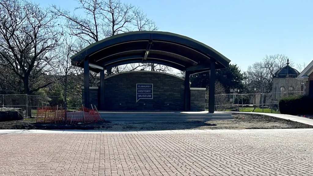 Elmhurst History museum’s new outdoor performance space