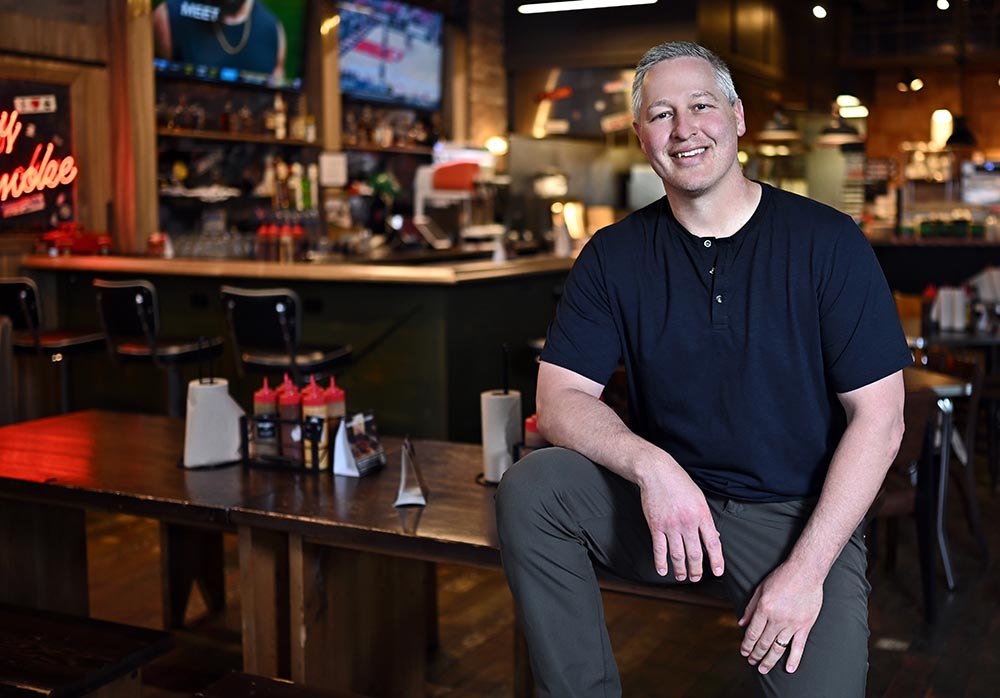 David Sloan, Venture Kitchen Photo by Victor Hilitski
