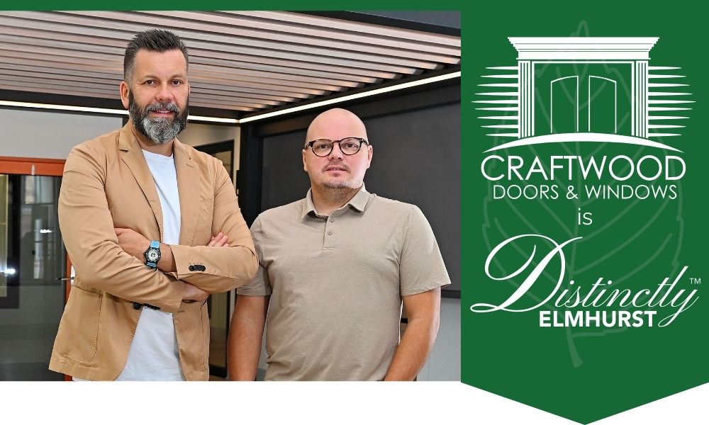 Greg Kaminski and Jakub Razniak co-owners of Craftwood Doors & Windows