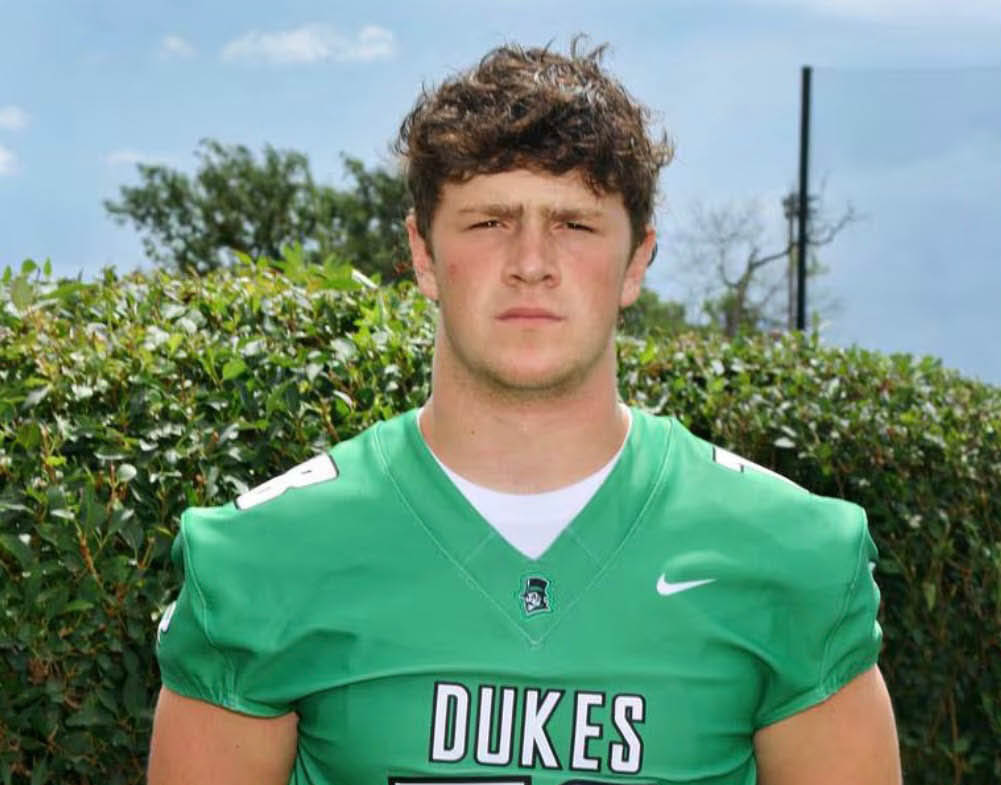 Joseph Reiff will be playing at Notre Dame this fall. 
Photo courtesy of Reiff Family