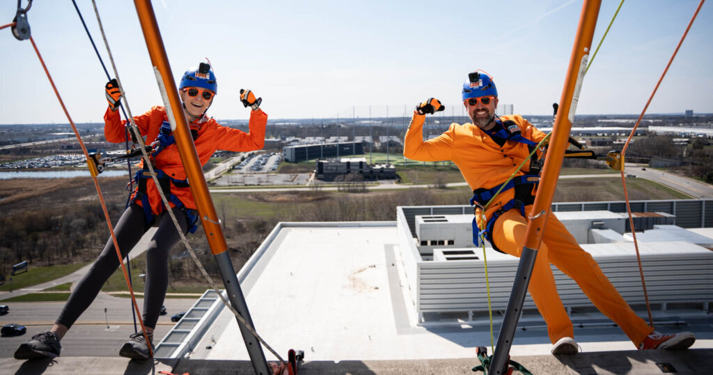 The Great Descent <i>Photo courtesy of DuPagePads </i>